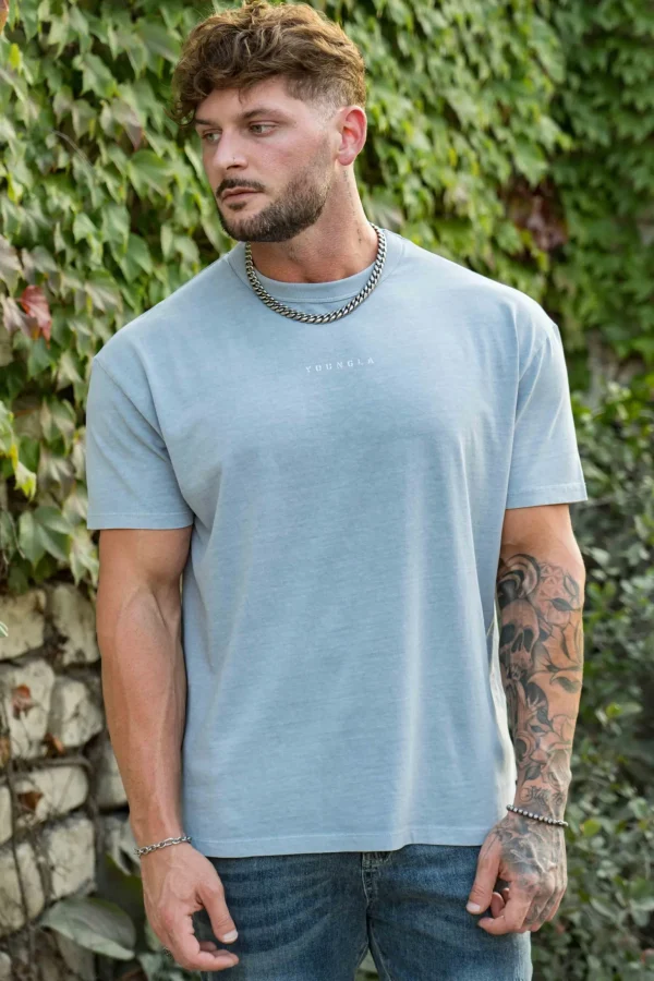 Youngla Shirts<472-Mellow Logo Tees