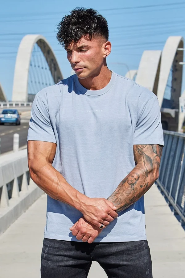 Youngla Shirts<472-Mellow Logo Tees