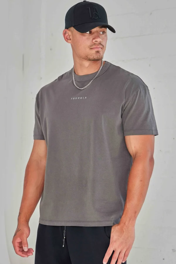 Youngla Shirts<472-Mellow Logo Tees