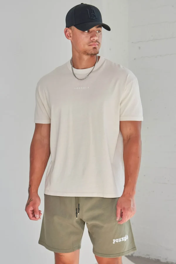 Youngla Shirts<472-Mellow Logo Tees