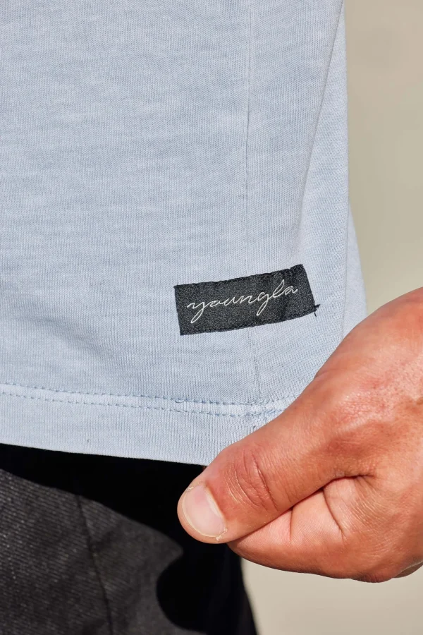 Youngla Shirts<472-Mellow Logo Tees