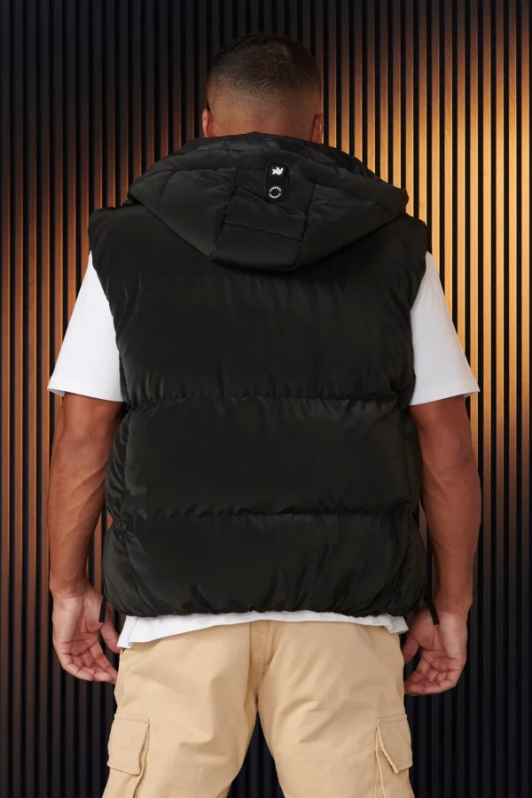 Youngla Outerwear<528-Midnight Puffer Vest