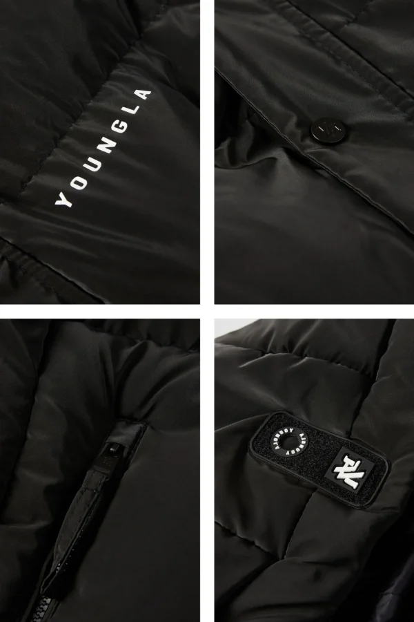 Youngla Outerwear<528-Midnight Puffer Vest