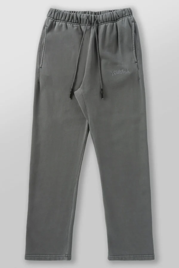 Youngla Joggers<2078-Minimal No Cuff Joggers