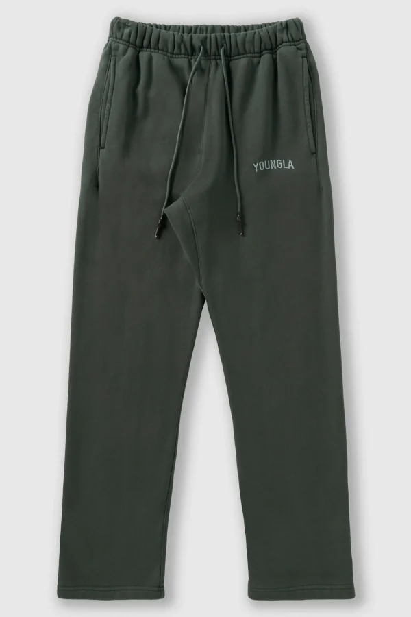 Youngla Joggers<2078-Minimal No Cuff Joggers