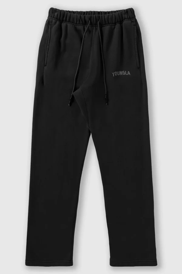 Youngla Joggers<2078-Minimal No Cuff Joggers