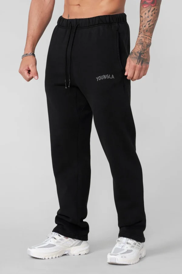 Youngla Joggers<2078-Minimal No Cuff Joggers