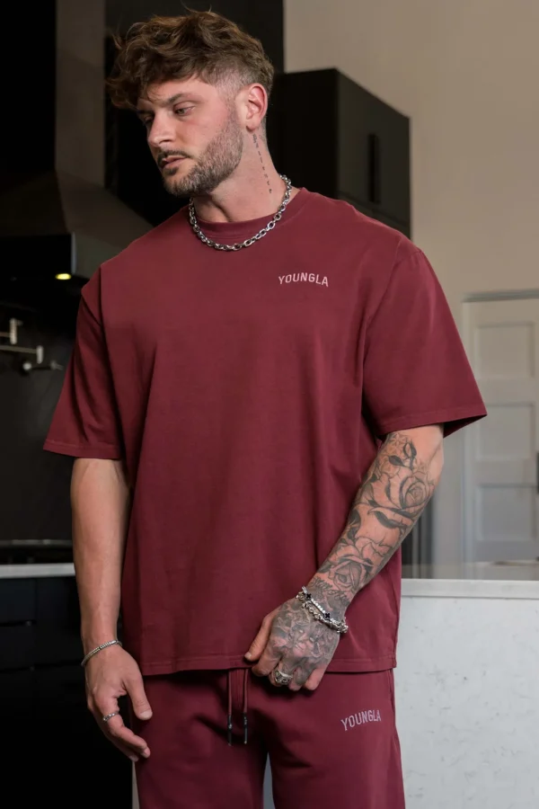 Youngla Shirts<4017-Minimal Tees