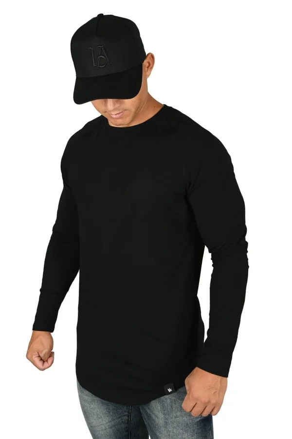 Youngla Shirts<410 Perfect Raglan Long Sleeve Shirts