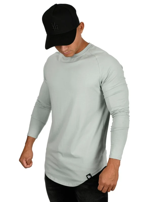 Youngla Shirts<410 Perfect Raglan Long Sleeve Shirts