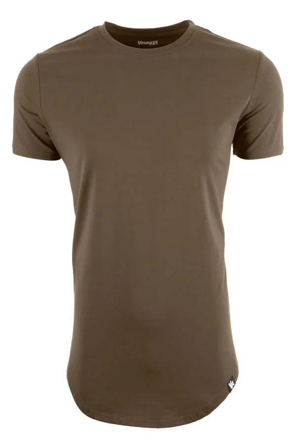 Youngla Shirts<402 Perfect Tee-Scallop Bottom