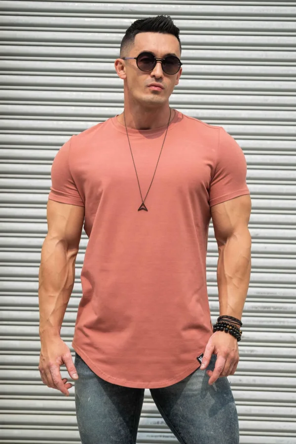 Youngla Shirts<402 Perfect Tee-Scallop Bottom