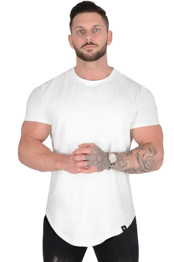 Youngla Shirts<402 Perfect Tee-Scallop Bottom