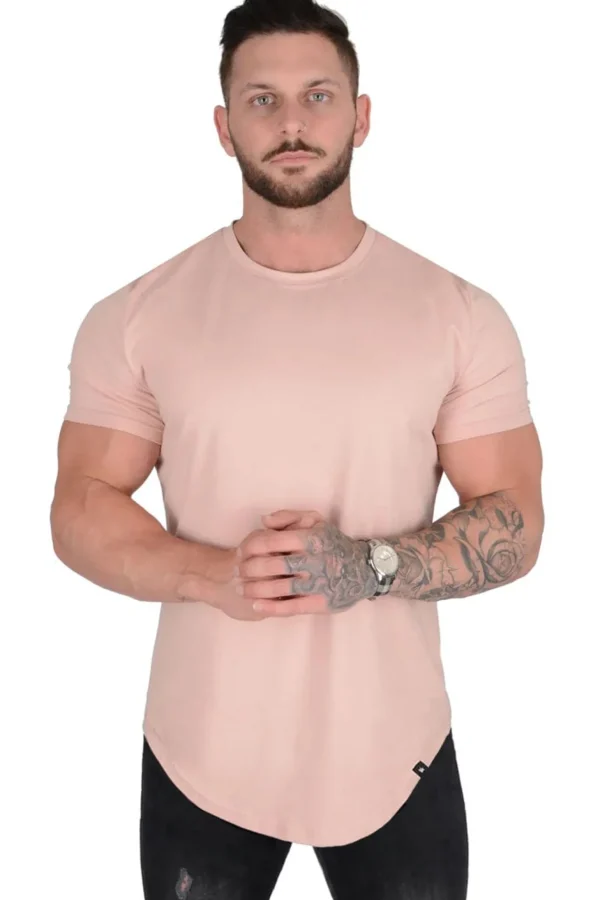 Youngla Shirts<402 Perfect Tee-Scallop Bottom