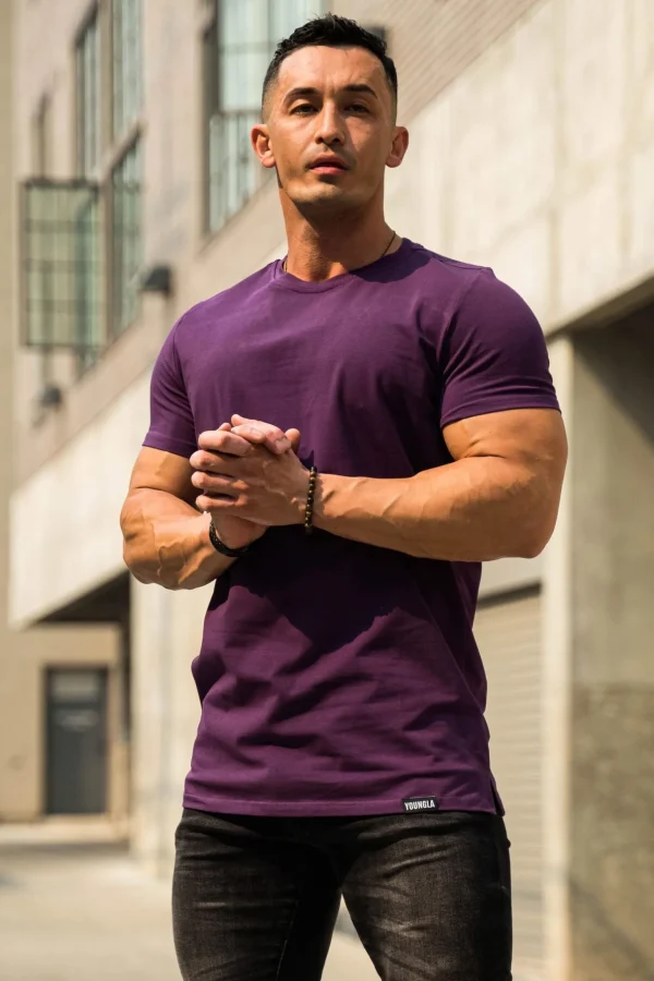 Youngla Shirts<411 Perfect Tee-Straight Bottom