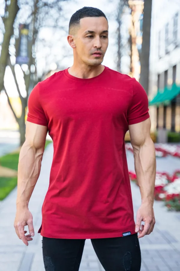 Youngla Shirts<411 Perfect Tee-Straight Bottom