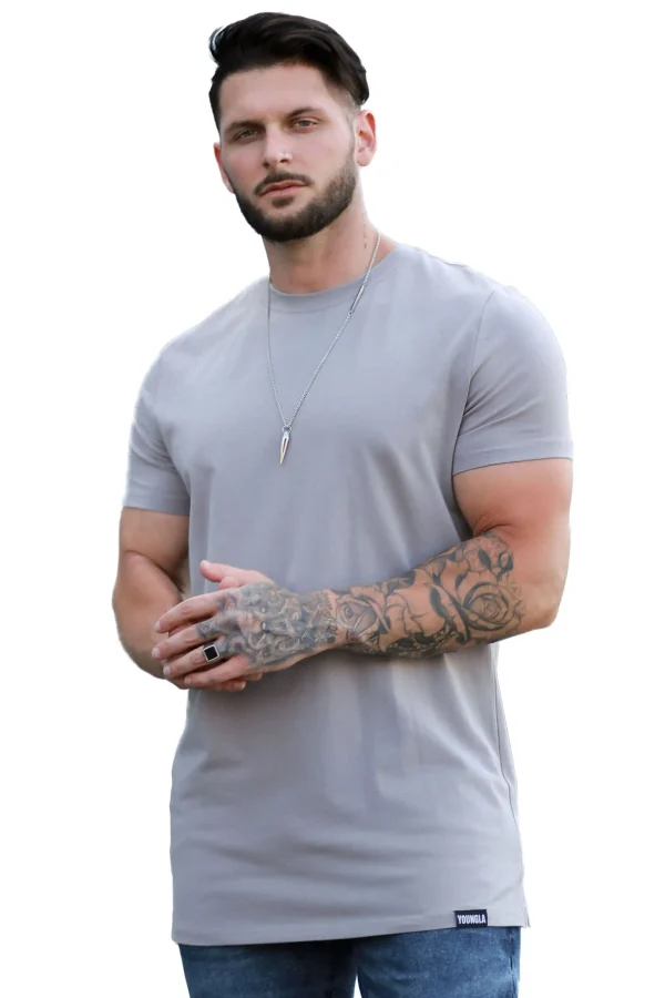 Youngla Shirts<411 Perfect Tee-Straight Bottom