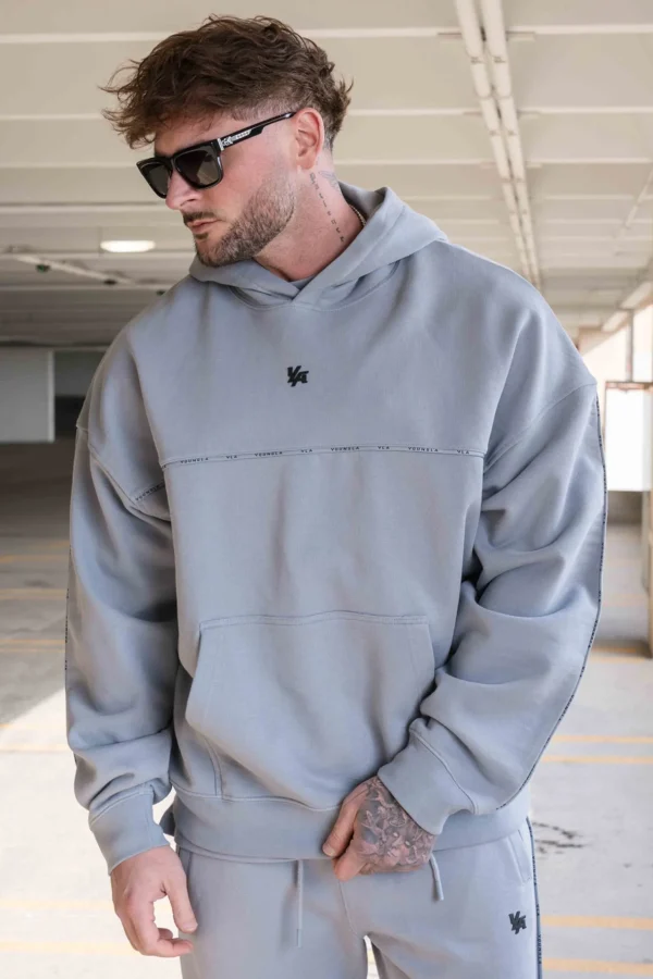 Youngla Outerwear<5105-Piping Collection-Hoodies