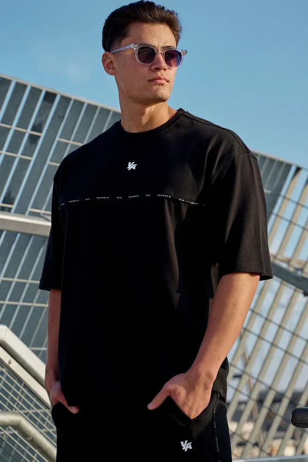 Youngla Shirts<4043-Piping Collection-Tees