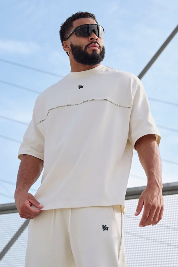 Youngla Shirts<4043-Piping Collection-Tees