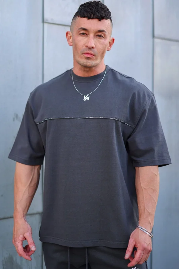 Youngla Shirts<4043-Piping Collection-Tees