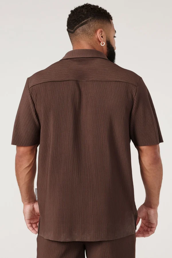 Youngla Shirts<448 Pleated Festival Shirts