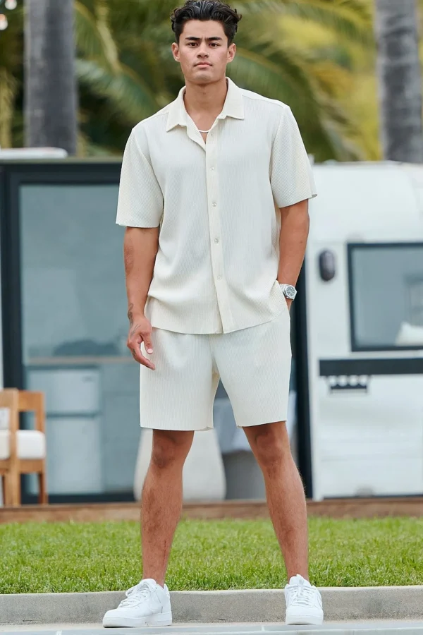 Youngla Shorts<148 Pleated Festival Shorts