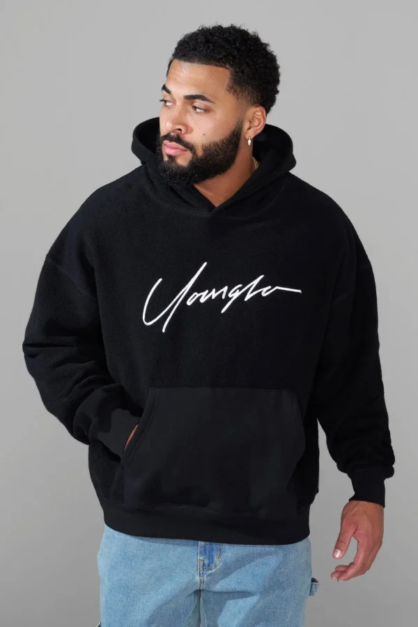 Youngla Outerwear<524-Reverse Terry Hoodies