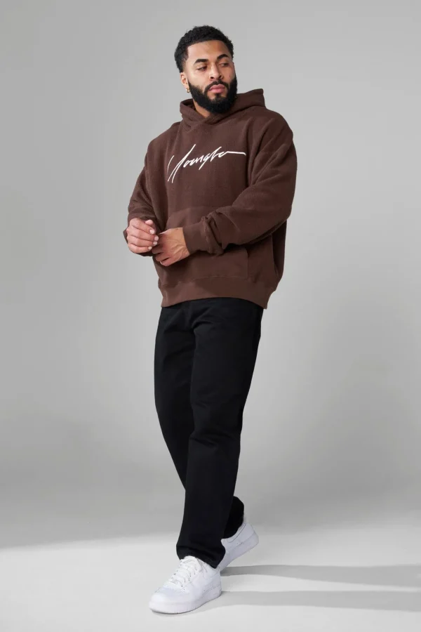 Youngla Outerwear<524-Reverse Terry Hoodies