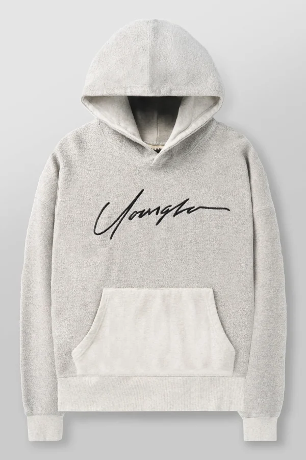 Youngla Outerwear<524-Reverse Terry Hoodies