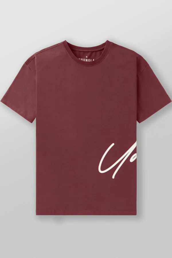 Youngla Shirts<462-Side Signature Tees