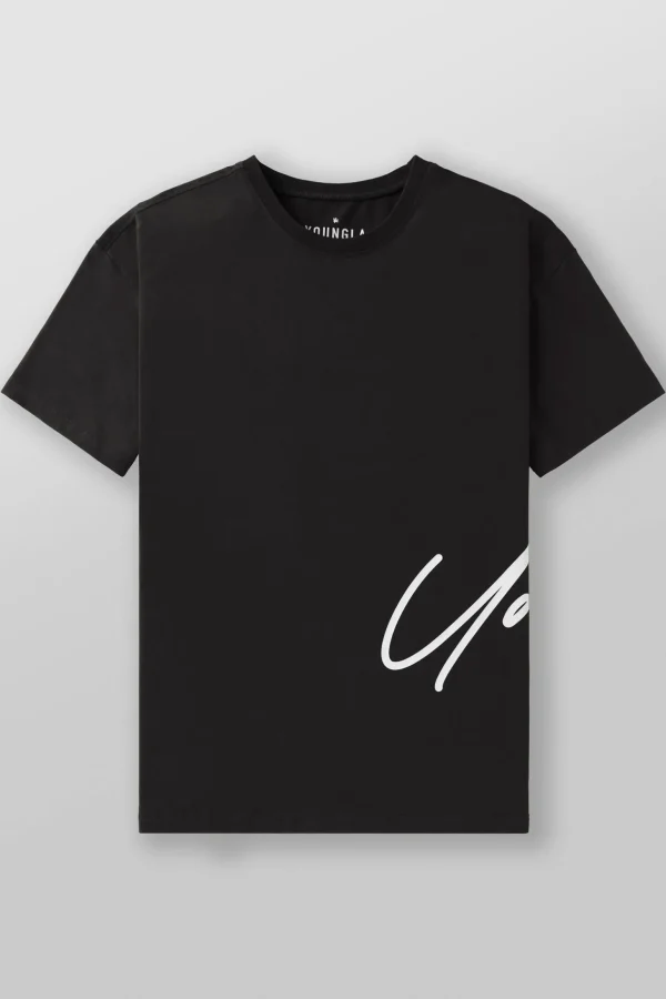 Youngla Shirts<462-Side Signature Tees