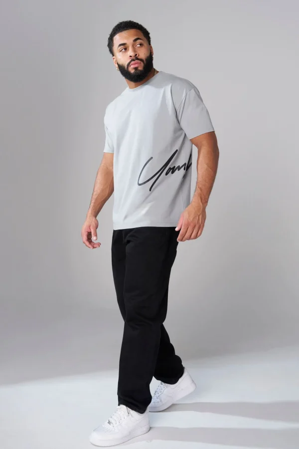 Youngla Shirts<462-Side Signature Tees