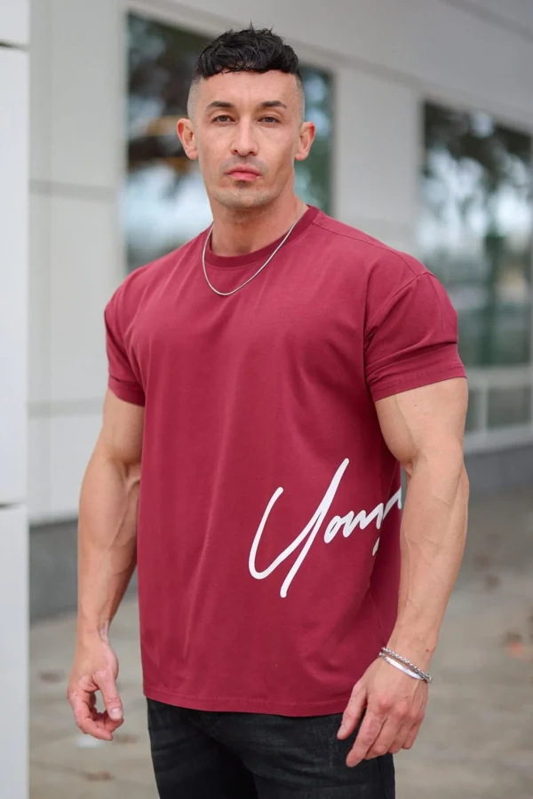 Youngla Shirts<462-Side Signature Tees