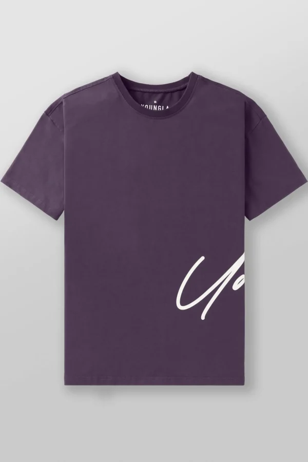 Youngla Shirts<462-Side Signature Tees