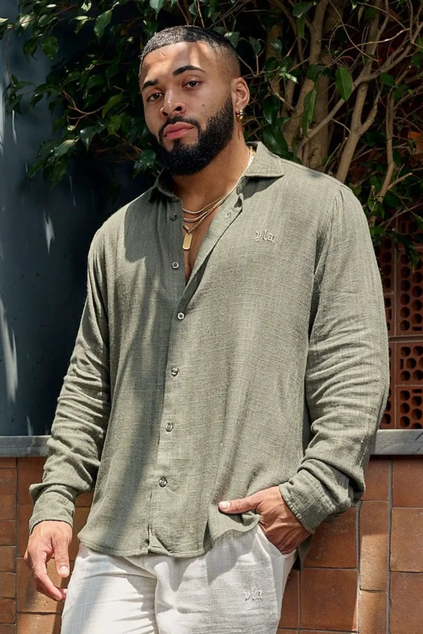 Youngla Shirts<825-Simply Linen Shirts