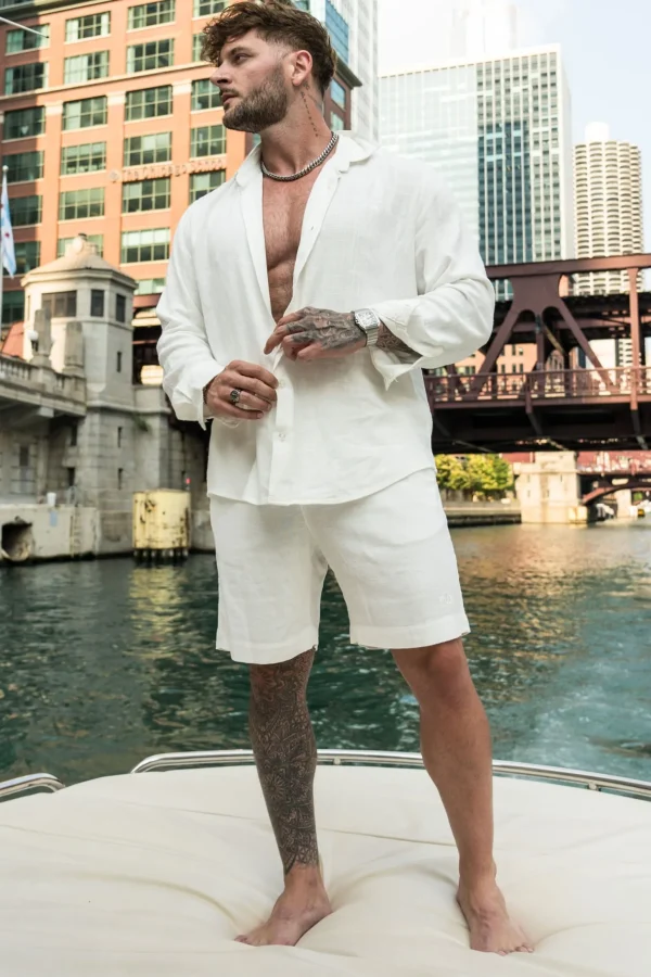 Youngla Shorts<147-Simply Linen Shorts