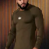 Youngla Shirts<802-Speed Compression Longsleeves