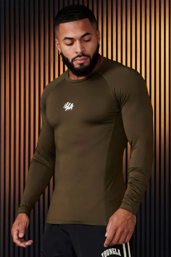 Youngla Shirts<802-Speed Compression Longsleeves