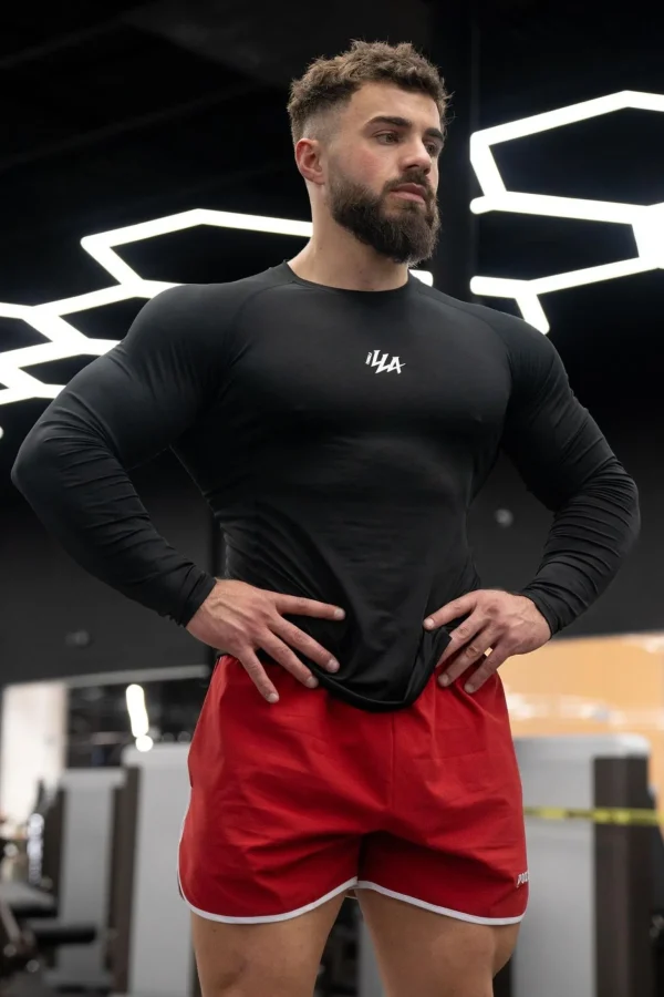 Youngla Shirts<802-Speed Compression Longsleeves