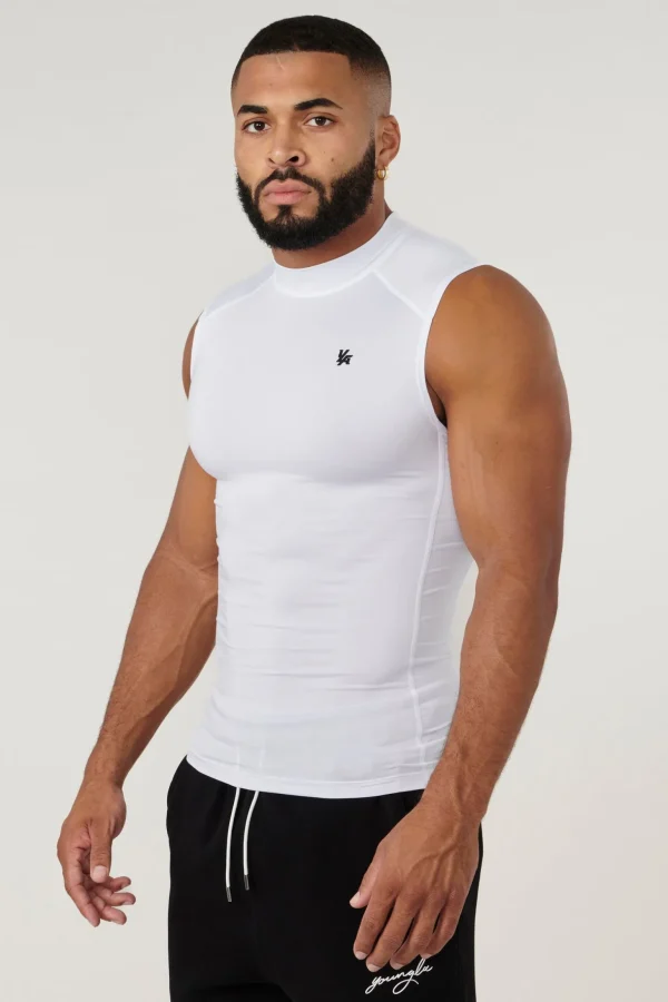 Youngla Tanks<315-Stealth Compression Cut-Offs