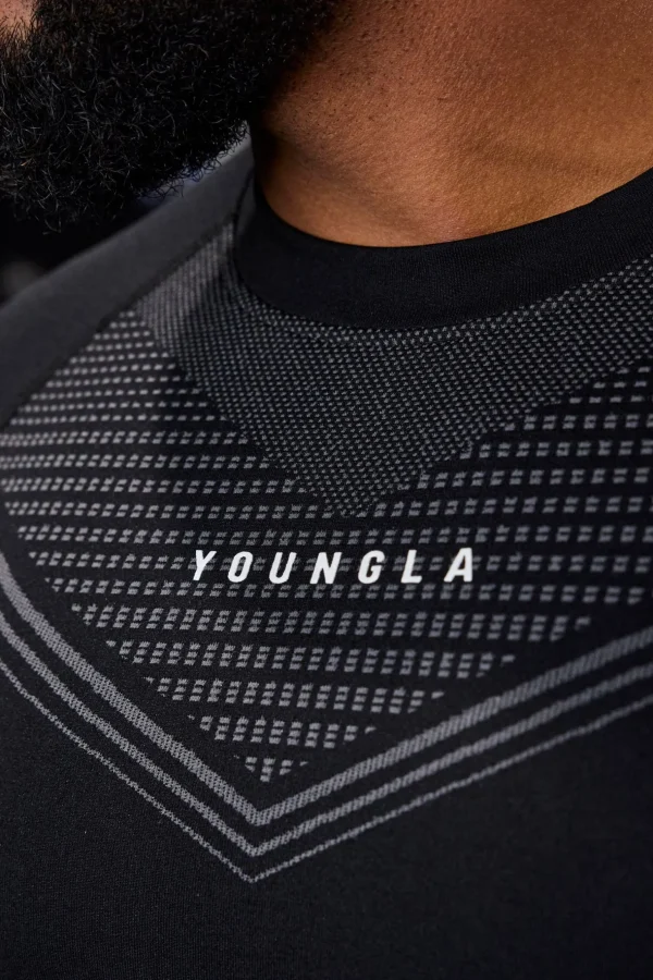 Youngla Shirts<833-Superhero Compression Longsleeves