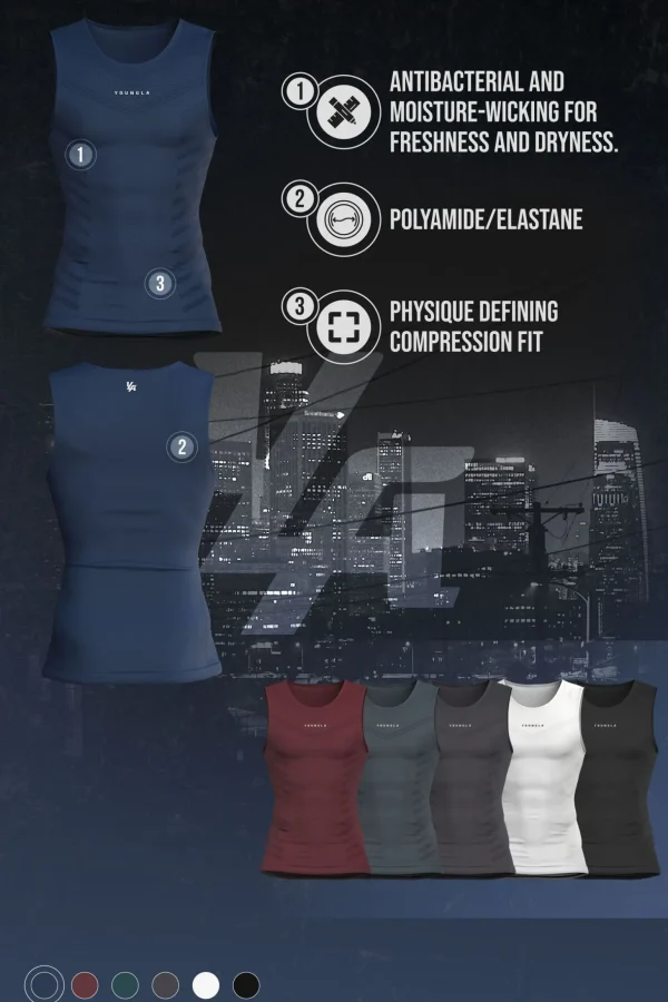 Youngla Tanks<343-Supervillain Compression Tanks