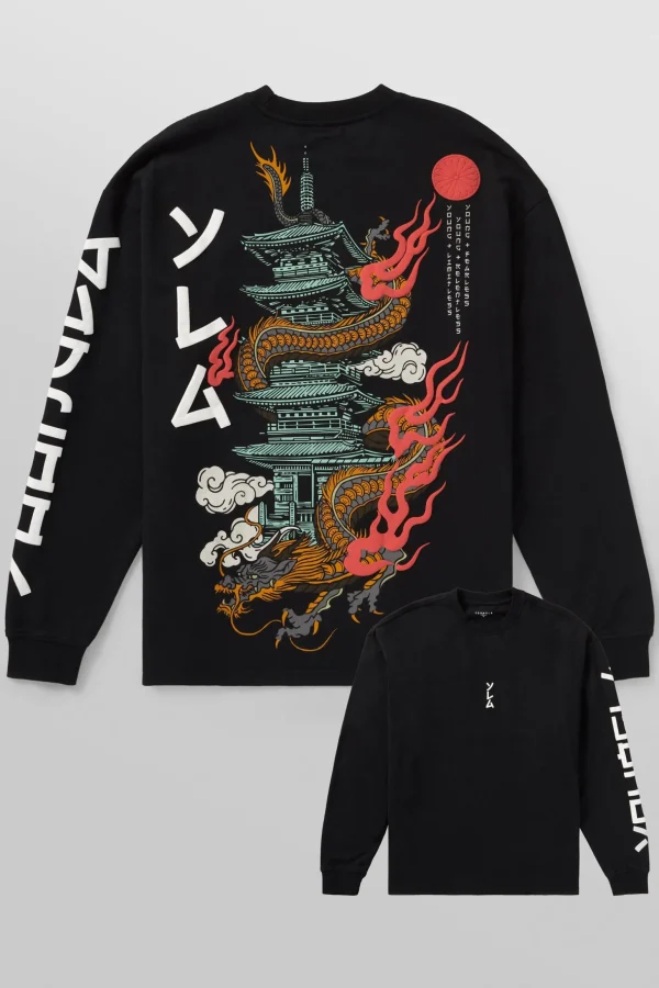 Youngla Shirts<8038-Tokyo Longsleeves