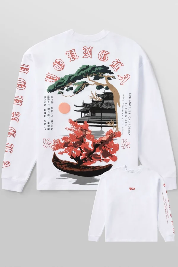 Youngla Shirts<8038-Tokyo Longsleeves