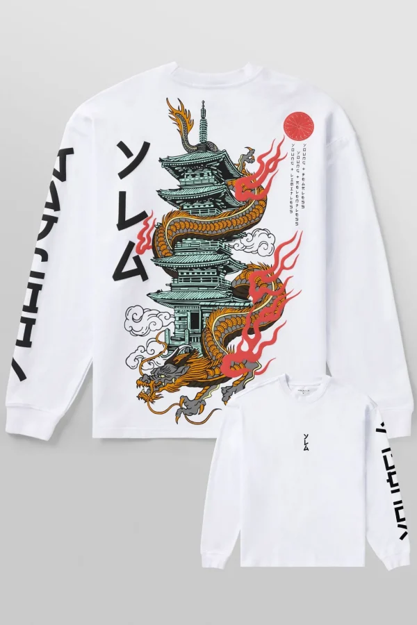Youngla Shirts<8038-Tokyo Longsleeves