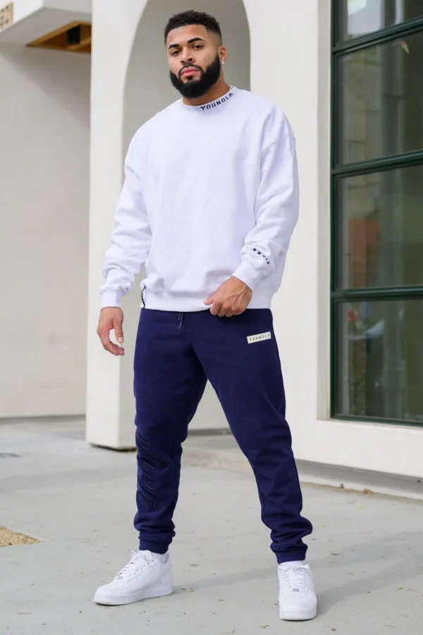 Youngla Outerwear<557 Trademark Crewnecks