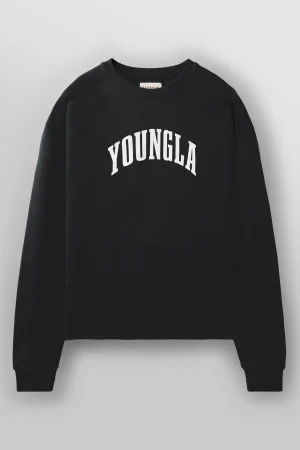 Youngla Shirts<826-Uni Crewneck