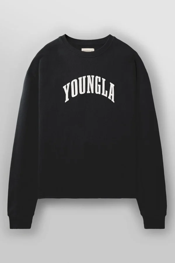 Youngla Shirts<826-Uni Crewneck