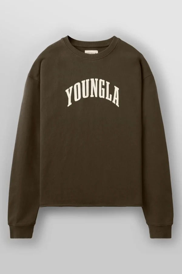 Youngla Shirts<826-Uni Crewneck